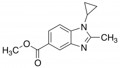 Methyl 1-cyclopropyl-2-methyl-1,3-benzodiazole-5-carboxylate