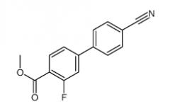 Methyl 4-(4-cyanophenyl)-2-fluorobenzoate