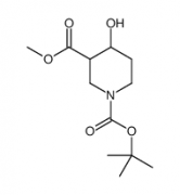 Methyl n-boc-4-hydroxypiperidine-3-carboxylate