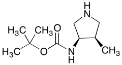 (3R-cis)-(4-Methyl-3-pyrrolidinyl)-carbamic Acid 1,1-Dimethylethyl Ester