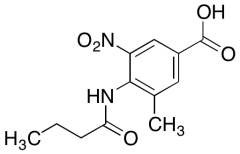 3-Methyl-5-nitro-4-[(1-oxobutyl)amino]benzoic Acid