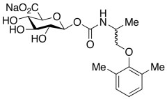 Mexiletine N-Carbonyloxy &beta;-D-Glucuronide Sodium Salt