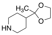 4-(2-methyl-1,3-dioxolan-2-yl)piperidine