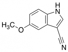 5-methoxy-1H-indole-3-carbonitrile