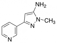 1-Methyl-3-pyridin-3-yl-1H-pyrazol-5-amine