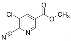 Methyl 5-chloro-6-cyanonicotinate