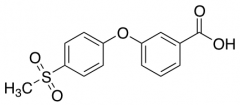 3-[(4-Methylsulfonyl)phenoxy]benzoic Acid