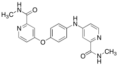N-Methyl-4-[4-[[2-[(methylamino)carbonyl]-4-pyridinyl]amino]phenoxy]-2-pyridinecarboxamide