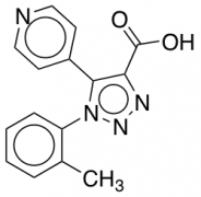 1-(2-methylphenyl)-5-pyridin-4-yl-1H-1,2,3-triazole-4-carboxylic acid