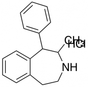 2-methyl-1-phenyl-2,3,4,5-tetrahydro-1H-3-benzazepine hydrochloride