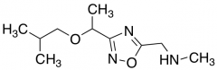 methyl({3-[1-(2-methylpropoxy)ethyl]-1,2,4-oxadiazol-5-yl}methyl)amine