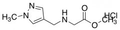 methyl 2-{[(1-methyl-1H-pyrazol-4-yl)methyl]amino}acetate hydrochloride