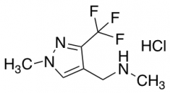 methyl({[1-methyl-3-(trifluoromethyl)-1H-pyrazol-4-yl]methyl})amine hydrochloride
