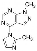 2-methyl-1-{1-methyl-1H-pyrazolo[3,4-d]pyrimidin-4-yl}-1H-imidazole