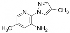 5-methyl-2-(4-methyl-1H-pyrazol-1-yl)pyridin-3-amine