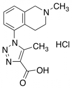 5-methyl-1-(2-methyl-1,2,3,4-tetrahydroisoquinolin-5-yl)-1H-1,2,3-triazole-4-carboxylic ac