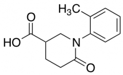 1-(2-methylphenyl)-6-oxopiperidine-3-carboxylic acid