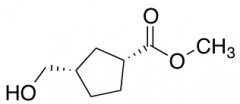 rel-methyl (1R,3S)-3-(hydroxymethyl)cyclopentane-1-carboxylate