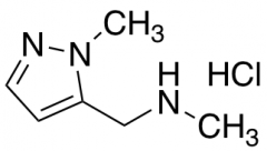 methyl[(1-methyl-1H-pyrazol-5-yl)methyl]amine hydrochloride