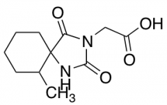 2-{6-Methyl-2,4-dioxo-1,3-diazaspiro[4.5]decan-3-yl}acetic Acid