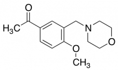 1-[4-Methoxy-3-(morpholin-4-ylmethyl)phenyl]ethan-1-one