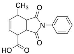 7-Methyl-1,3-dioxo-2-phenyl-2,3,3a,4,7,7a-hexahydro-1H-isoindole-4-carboxylic Acid