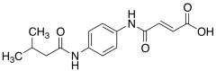 (E)-4-{4-[(3-Methylbutanoyl)amino]anilino}-4-oxo-2-butenoicacid