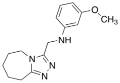 3-Methoxy-N-{5H,6H,7H,8H,9H-[1,2,4]triazolo[4,3-a]azepin-3-ylmethyl}aniline