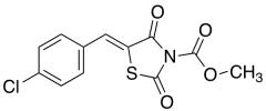 Methyl5-(4-chlorobenzylidene)-2,4-dioxo-1,3-thiazolidine-3-carboxylate