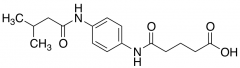 5-{4-[(3-Methylbutanoyl)amino]anilino}-5-oxopentanoicacid