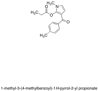 1-Methyl-3-(4-methylbenzoyl)-1H-pyrrol-2-yl Propionate