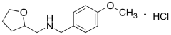 (4-Methoxyphenyl)-N-(tetrahydro-2-furanylmethyl)methanamine Hydrochloride