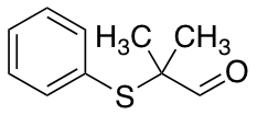 2-Methyl-2-(phenylsulfanyl)propanal