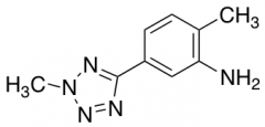 2-methyl-5-(2-methyl-2H-tetrazol-5-yl)aniline