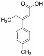 3-(4-methylphenyl)pent-2-enoic Acid