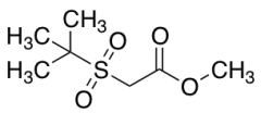 methyl 2-(2-methylpropane-2-sulfonyl)acetate