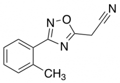 2-[3-(2-methylphenyl)-1,2,4-oxadiazol-5-yl]acetonitrile