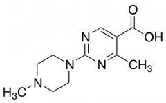 4-Methyl-2-(4-methylpiperazin-1-yl)pyrimidine-5-carboxylic Acid