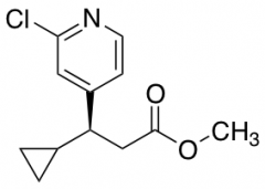 Methyl (3S)-3-(2-Chloropyridin-4-yl)-3-cyclopropylpropanoate