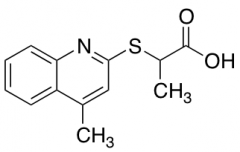 2-[(4-Methyl-2-quinolinyl)thio]propanoic Acid