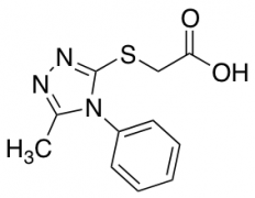 [(5-Methyl-4-phenyl-4H-1,2,4-triazol-3-yl)thio]acetic Acid