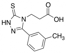 3-[3-(3-Methylphenyl)-5-sulfanyl-4H-1,2,4-triazol-4-yl]propanoic Acid