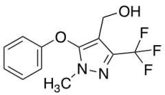 [1-Methyl-5-phenoxy-3-(trifluoromethyl)-1H-pyrazol-4-yl]methanol