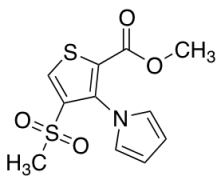 Methyl 4-(Methylsulfonyl)-3-(1H-pyrrol-1-yl)thiophene-2-carboxylate