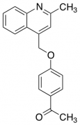 1-{4-[(2-Methylquinolin-4-yl)methoxy]phenyl}ethan-1-one