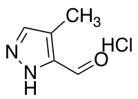 4-methyl-1H-pyrazole-3-carbaldehyde hydrochloride