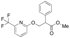 Methyl 2-phenyl-3-((6-(trifluoromethyl)pyridin-2-yl)oxy)propanoate