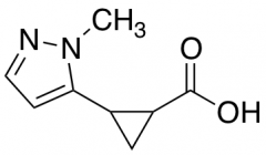 2-(1-methyl-1H-pyrazol-5-yl)cyclopropane-1-carboxylic acid
