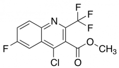 Methyl 4-Chloro-6-fluoro-2-(trifluoromethyl)quinoline-3-carboxylate