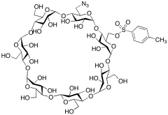 6-Monodeoxy-6-monoazido-6-mono-O-(p-toluenesulfonyl)-&beta;-cyclodextrin